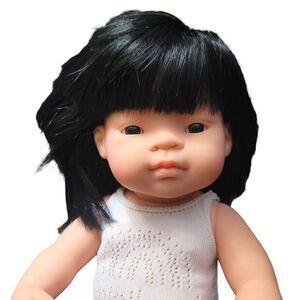 Miniland Educational Baby Doll Asian Girl 38cm With Down Syndrome